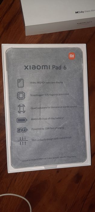 Xiaomi pad 6 256gb