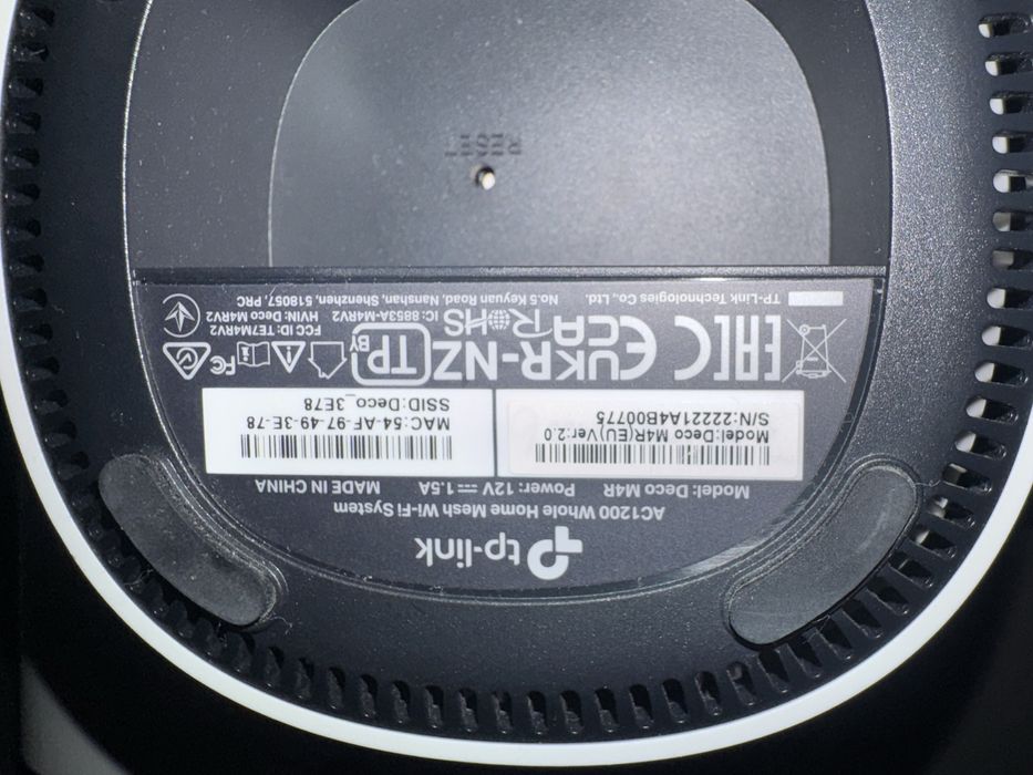 Deco M4 AC1200 Gigabit Mesh Wi-Fi система за целия дом