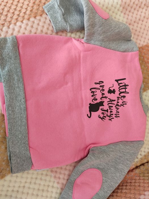 Толстовка футер Бомбер на девочку