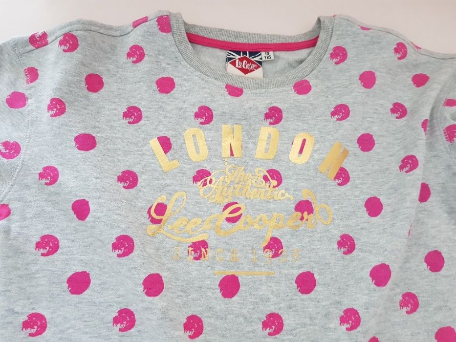 Bluza vatuita +Colanti Lee Cooper,13 ani,merg mai devreme,stare perfec