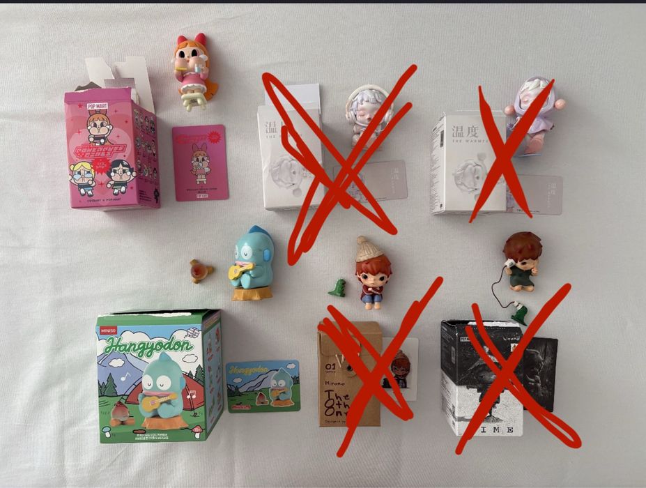 Оригинални фигурки POP MART, MINISO