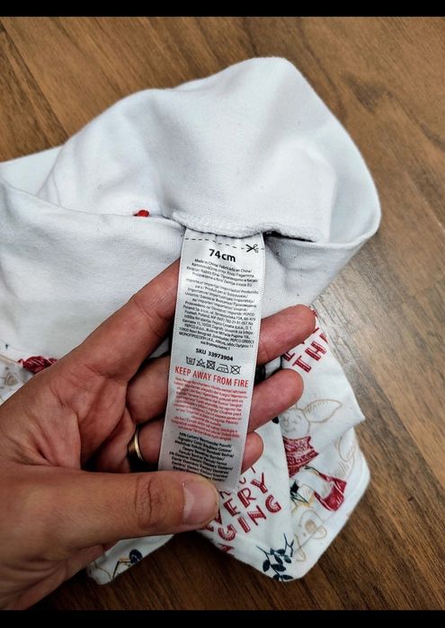 Colanți/Pantaloni Bebelusi Disney (Winnie the Pooh), Crăciun