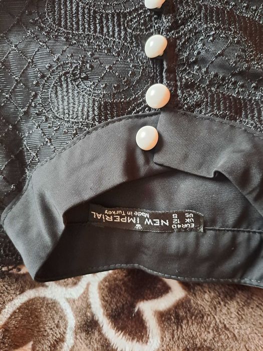 Дамска дълга рокля с дантели