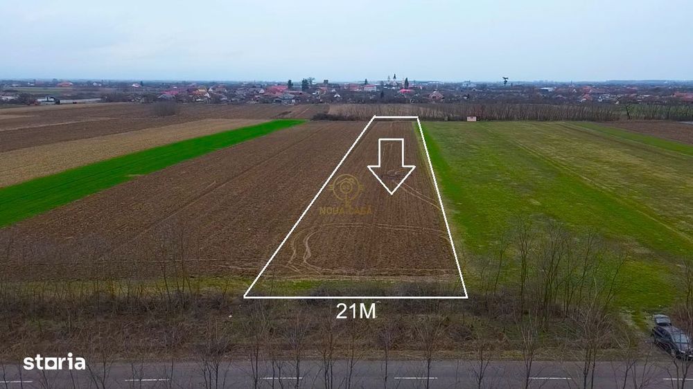 De vanzare Teren Intravilan Mediesu Aurit/Strada Asfaltata 4300MP