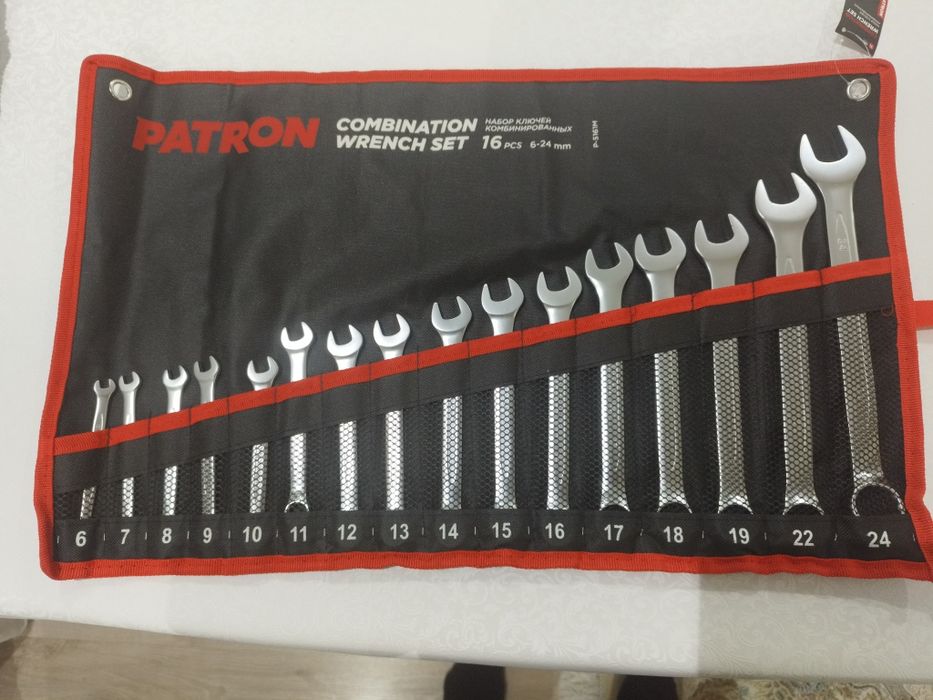 Набор гаечных ключей Patron