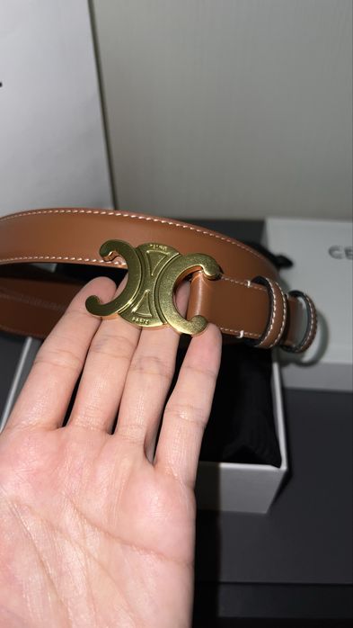 Оригинал. Ремень CELINE Triomphe 25 мм