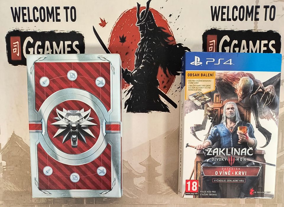 Witcher 3 Hearts of Stone и Blood and Wine PS4