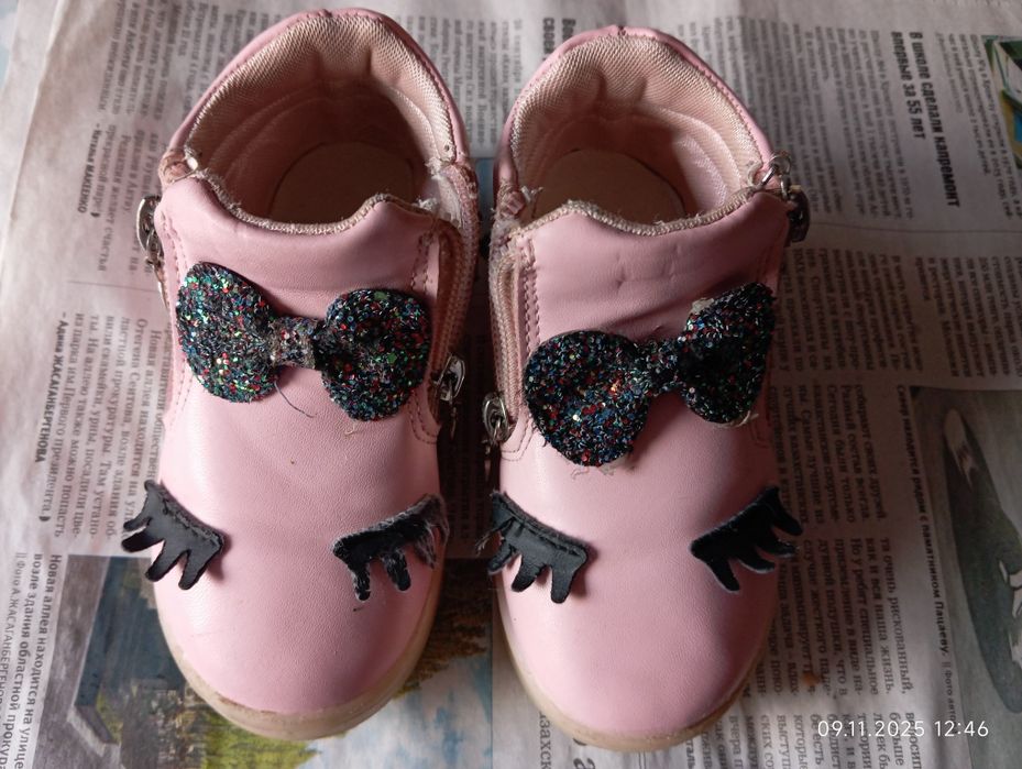 Детская обувь на девочку