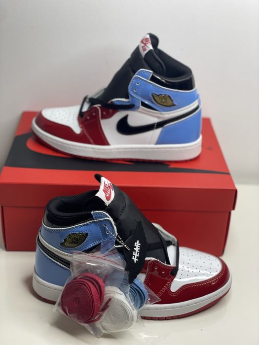 Air Jordan 1 Retro High Fearless UNC Full Box Verificare Colet 35,5-46
