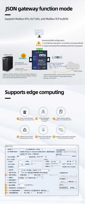 ZLAN5143K Serial Port Server RS485 to Ethernet