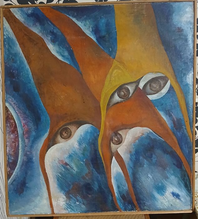 Картина абстракция.