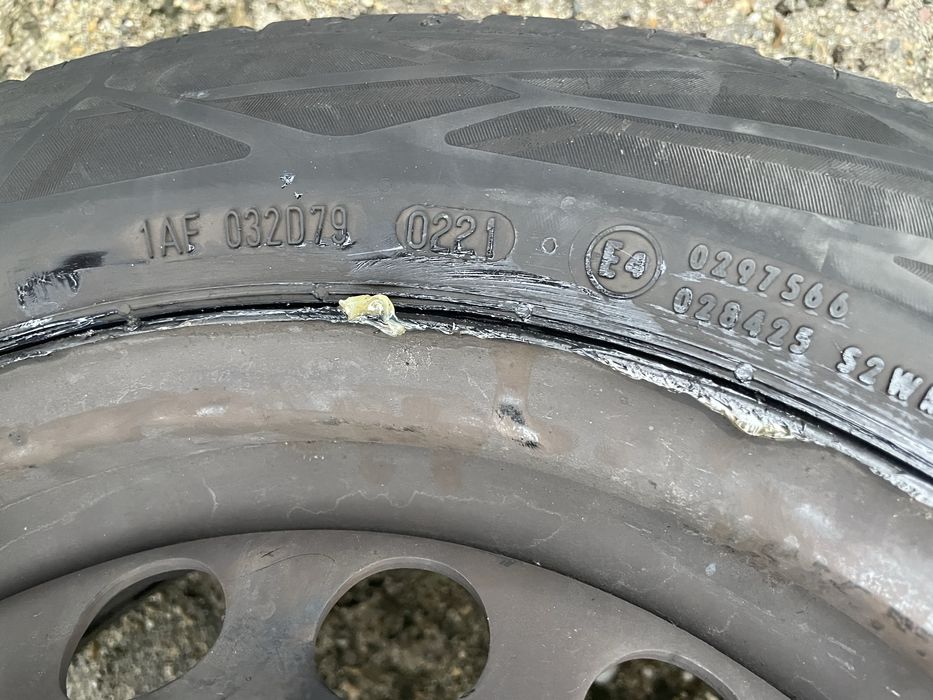 Балансирани летни гуми Континентал с джанти за VW, 15” 5х100