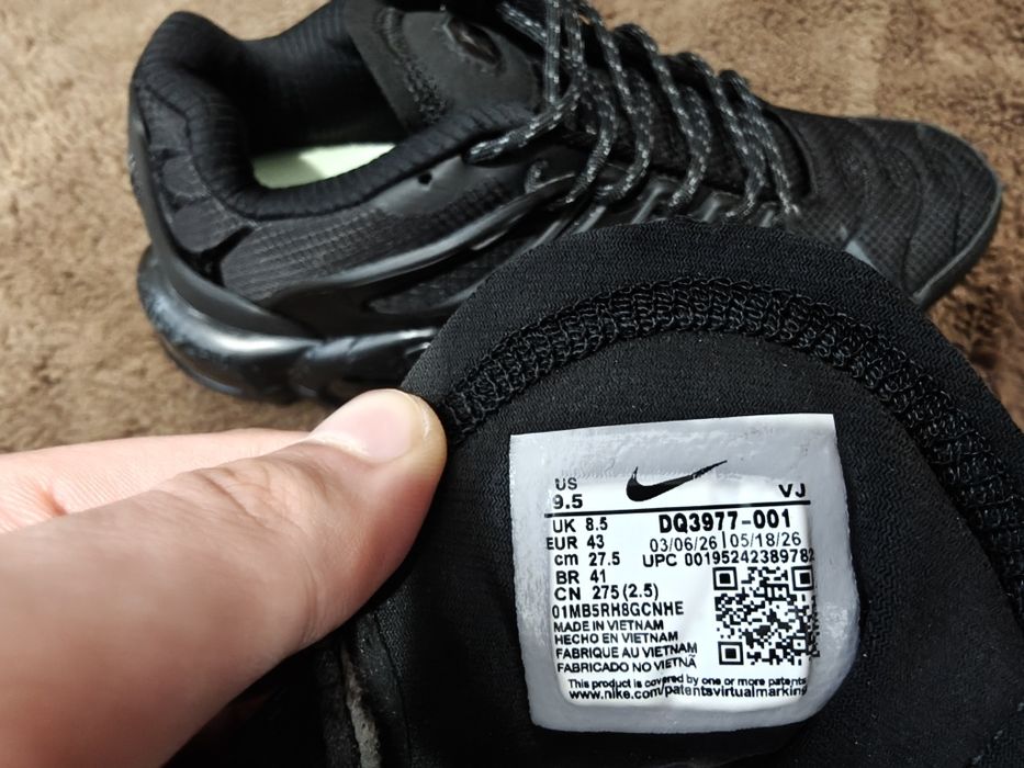 Nike Air Max Terrascape 43 noi negru