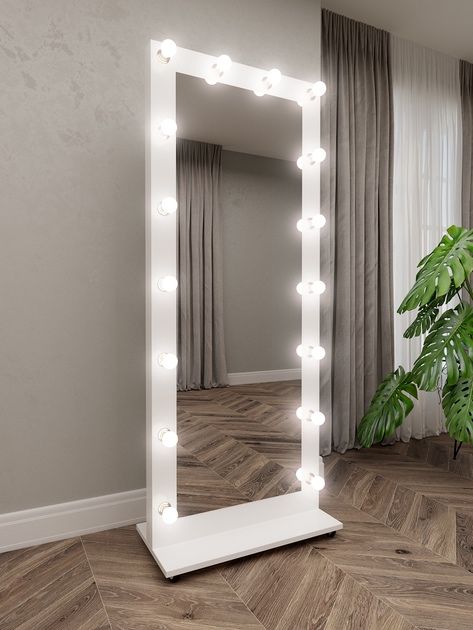 Продам зеркало с лампочками