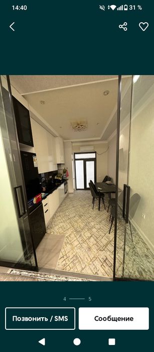 Аренда квартира Шайхонтохур Рувд тугрисида 3 хона новостройка берилади