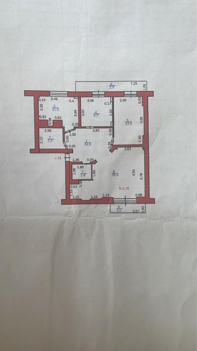 Продам квартиру черновую