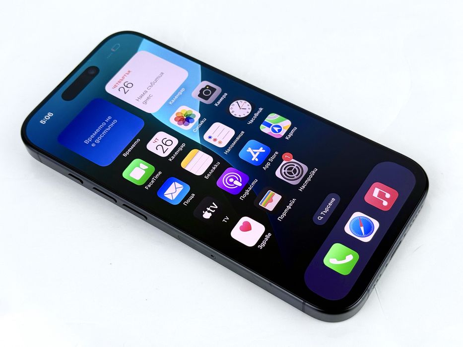 Apple iPhone 16 Pro 256GB Black 100% Батерия ! Гаранция!