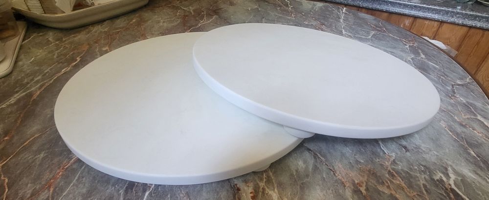 Изделия из искусственного акрилового камня: салфетки, подставки, доски