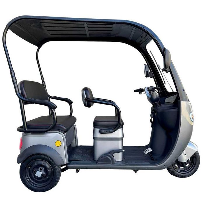 Tricicleta Electrica Triciclu Fara permis CIV RAR Inclus 2 Locuri Baterie 20Ah Viteza maxima 25km/h