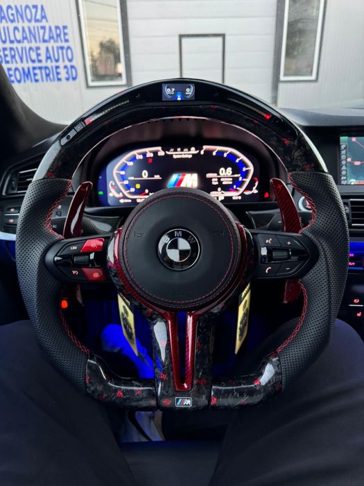 Volan la comanda , custom/carbon , pentru BMW f10 f06 f36  f30 etc