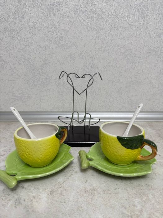 СРОЧНО! Продается керамический набор ,, Лимонный Сад"