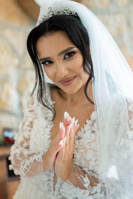Rochie de mireasă croită în atelier an 2025