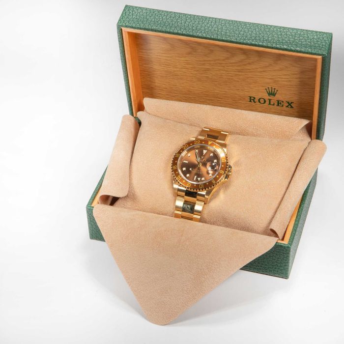 Rolex GMT-Master II 16718 Yellow Gold “Root Beer”