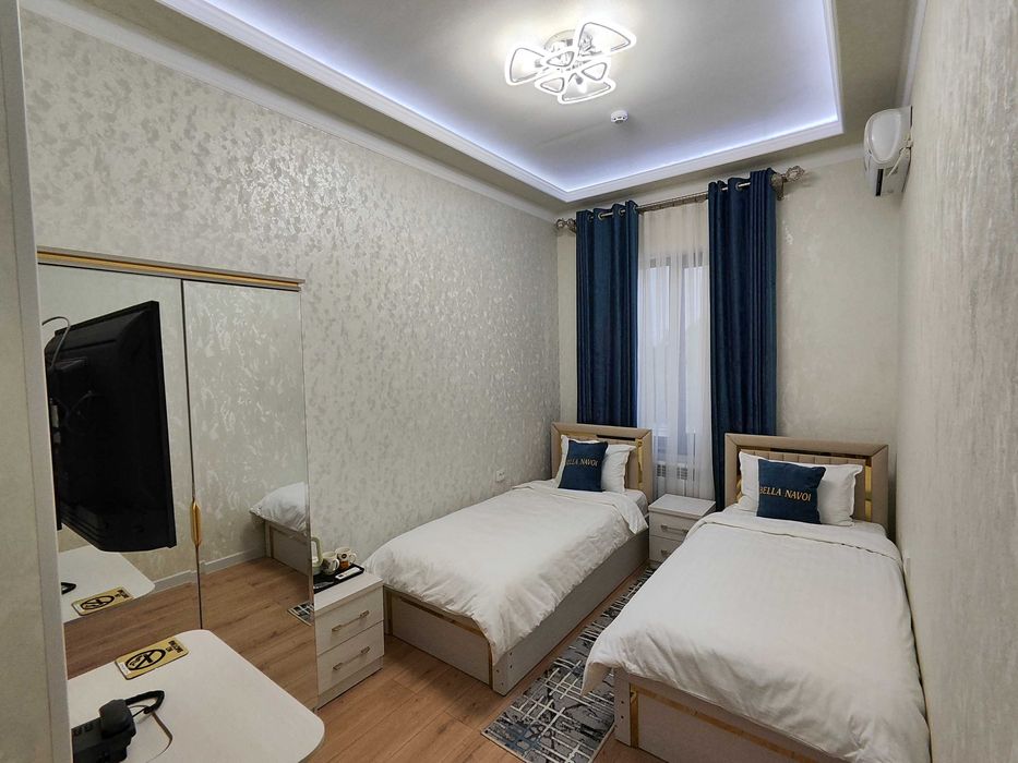 Bella Navoi mehmonxona Lux xona 2 kishilik
