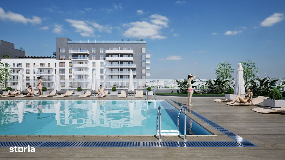 Apartament 3 camere 106 mp in Ansamblul Skylight, parcare gratuita