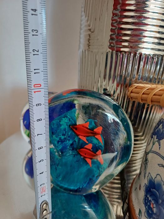 2 decorariuni sticla murano