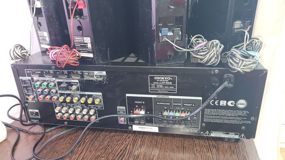 Amplificator receiver Onkyo cu boxe