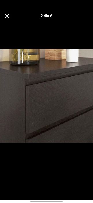 Comoda Ikea MALM 2 bucăți