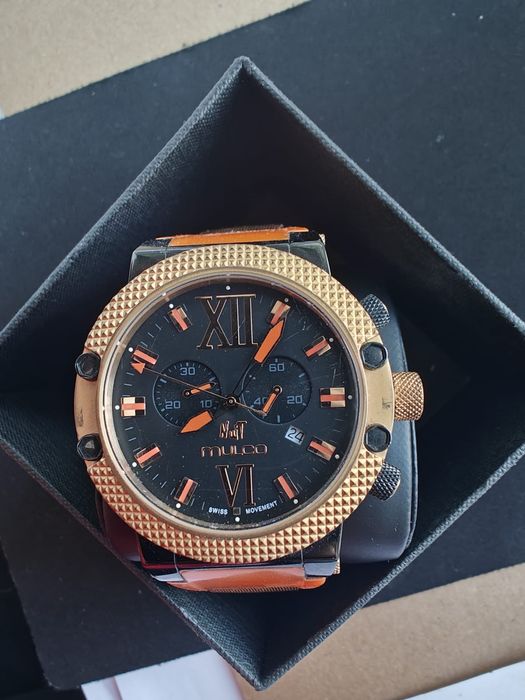 Ceas Mulco Nuit Chronograph - Mecanism Elvețian Ronda - 10 ATM