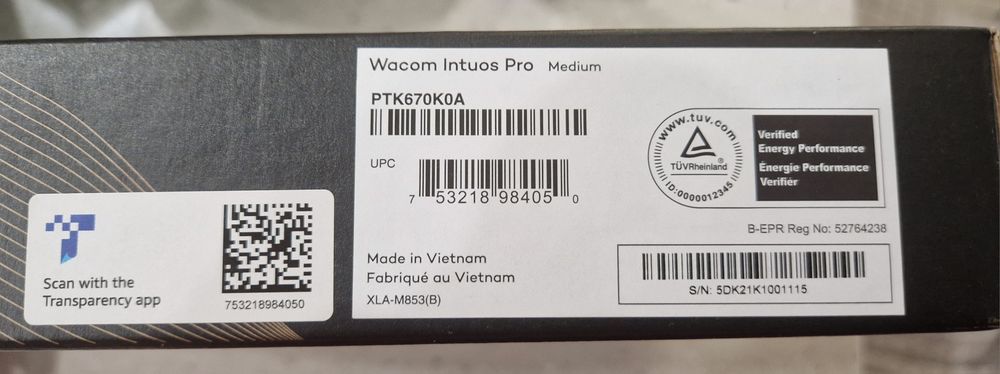 Графический планшет Wacom Intuos Pro Medium