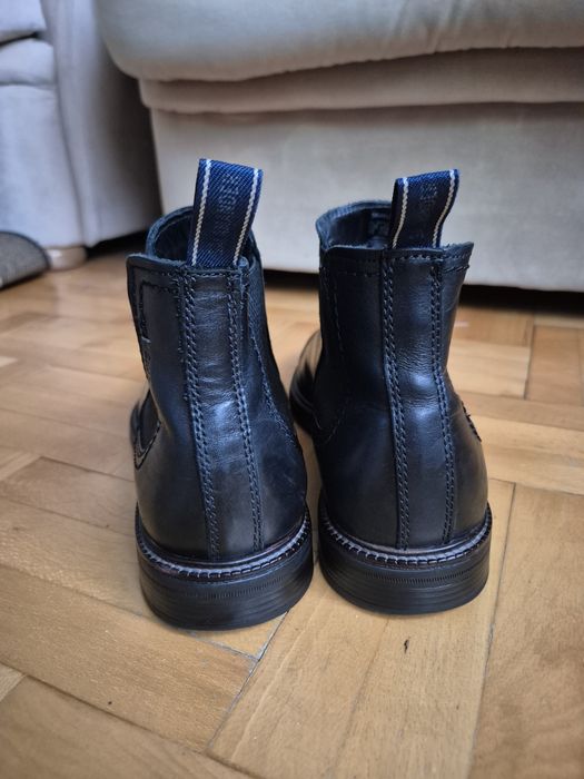 Ghete Chelsea Salamander, Piele Naturală, Bărbați - 42