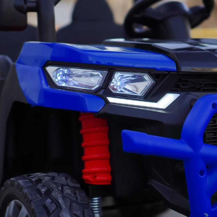 UTV electric pentru 2 copii Kinderauto X-Force 4x75W 24V Blue