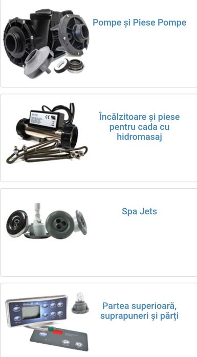 Piese jacuzzi -hot tub