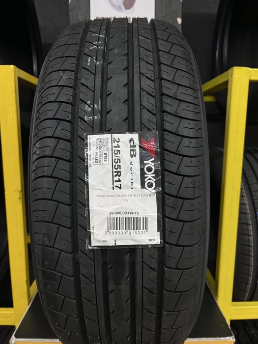 215/55R17 летняя шина YOKOHAMA