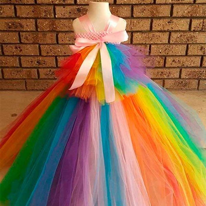 Rochit TUTU Curcubeu Ponei Rainbow Dash zana sebare carnaval cadou