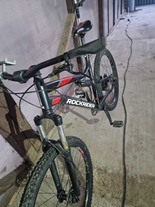 Bicicleta FullSuspention frane disc hidraulice roti mari 27.5 cadru XL