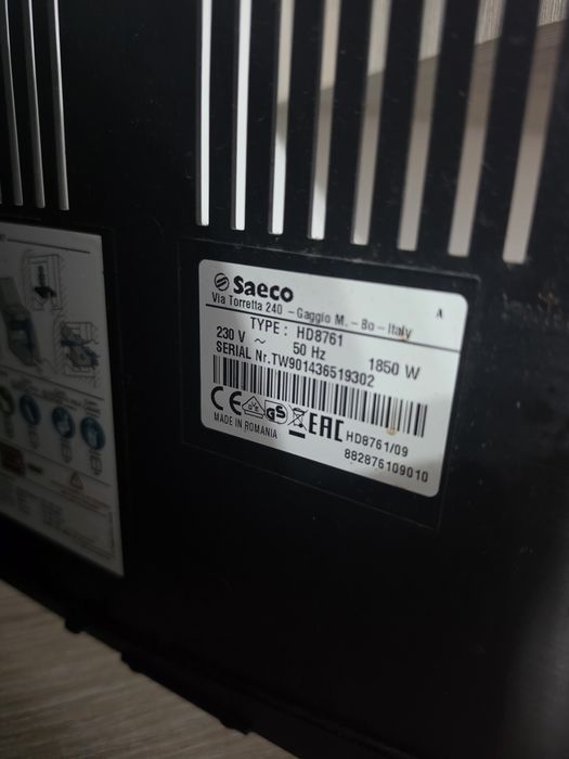 Espressor Saeco.