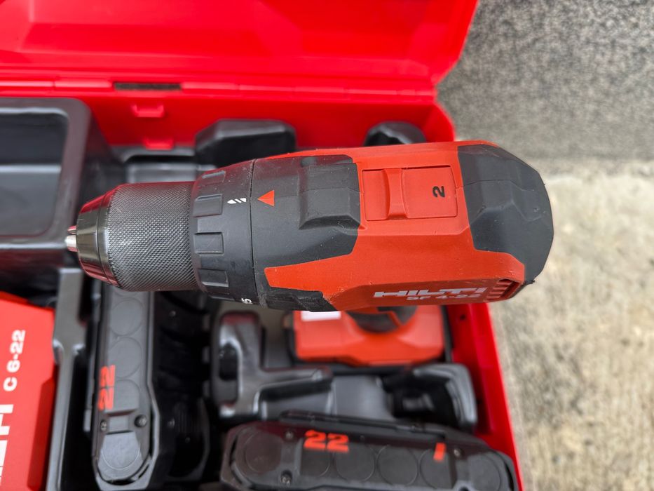 HILTI SF 4-22 NURON акумулаторен винтоверт – 2×4.0Ah, 2025 г.