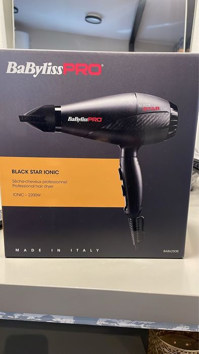 Сешоар Babyliss black star ionic