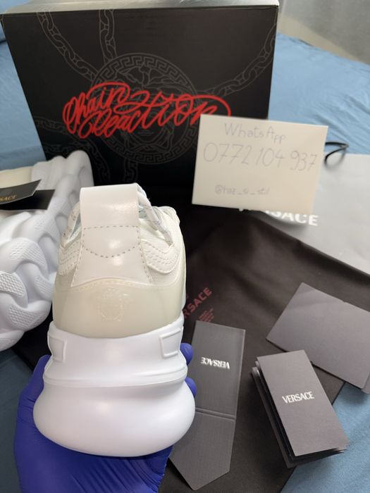 Versace Chain Reaction Triple White