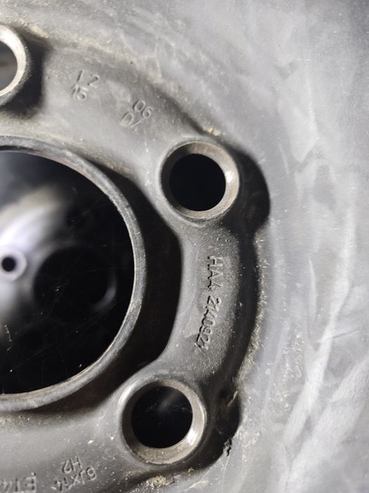 Vând jante originale Skoda Fabia pe 14