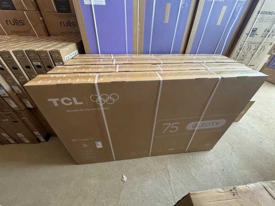 Телевизор  TCL 75  4К Smart TV Гарантия есть + Доставка бесплатно