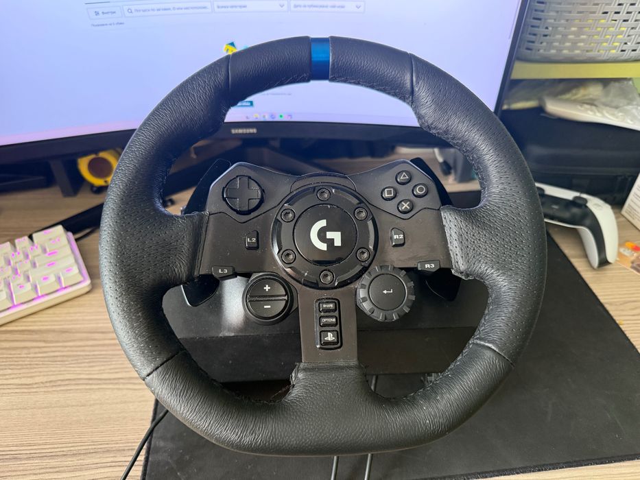 Logitech g923 волан за simrace