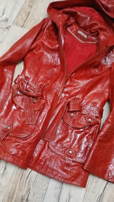 Кожаная куртка на весну