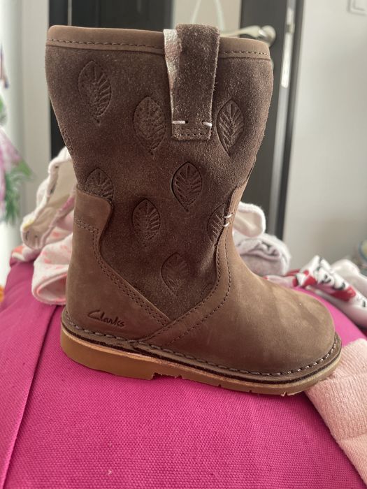 Cizme din piele fetite marimea 20-21