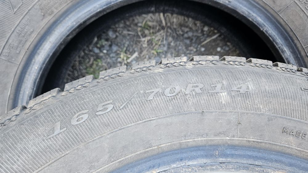 2бр гуми 165 70 14 дот 22 дебика debica